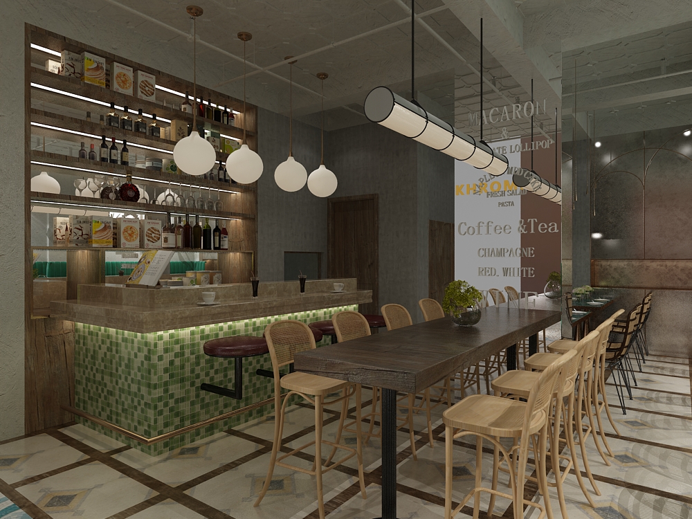 100平時尚酒吧裝修設(shè)計效果圖