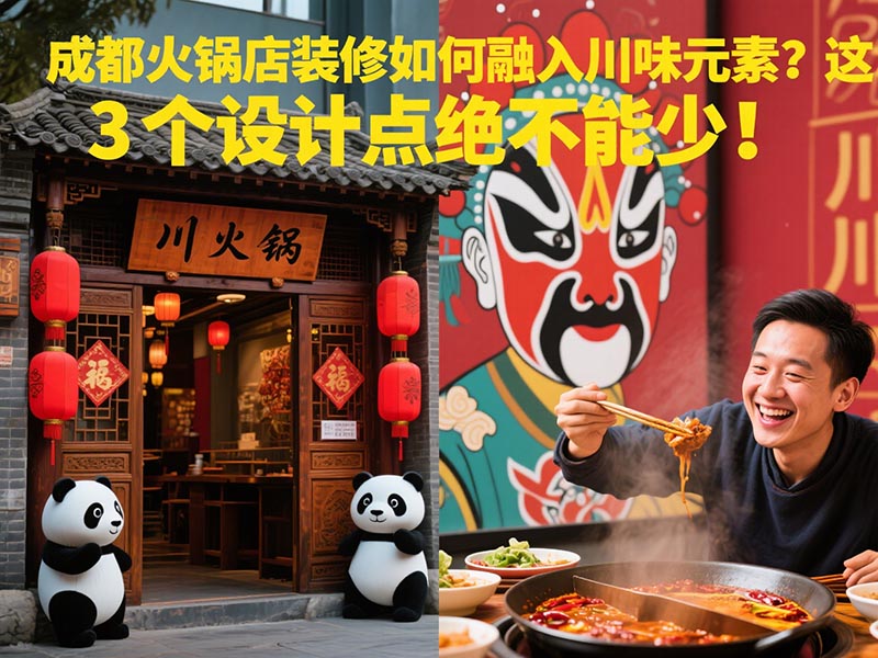 成都火鍋店裝修如何融入川味元素？這 3 個(gè)設(shè)計(jì)點(diǎn)絕不能少！