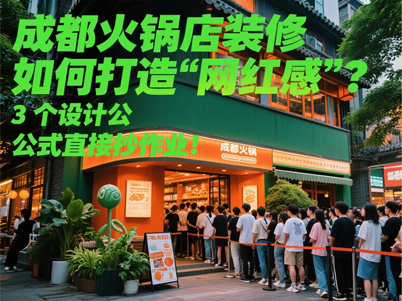 成都火鍋店裝修如何打造“網(wǎng)紅感”？3個(gè)設(shè)計(jì)公式直接抄作業(yè)！