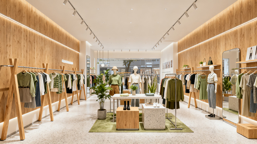 現(xiàn)代簡約風(fēng)女裝店